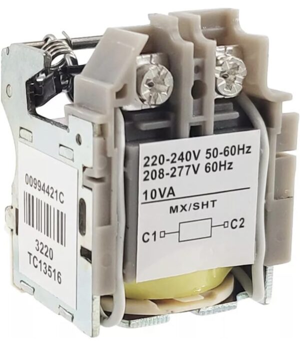 Shunt Trip Coil MX, 220-240V AC, Compatible with CVS EASYPACT & COMPACT NSX 100–630 Circuit Breaker
